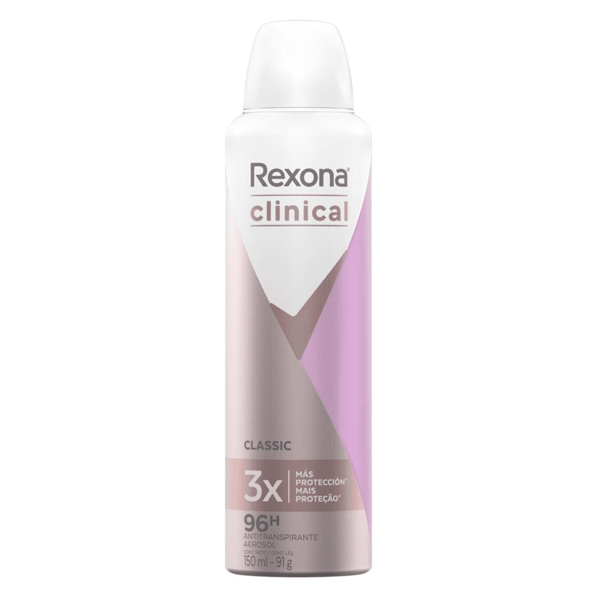Desodorante Rexona Aero Clinical Feminino Classic 91g