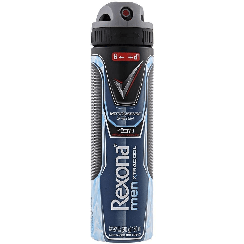 Desodorante Antitranspirante Aerosol Rexona Men Xtra Cool 150ml