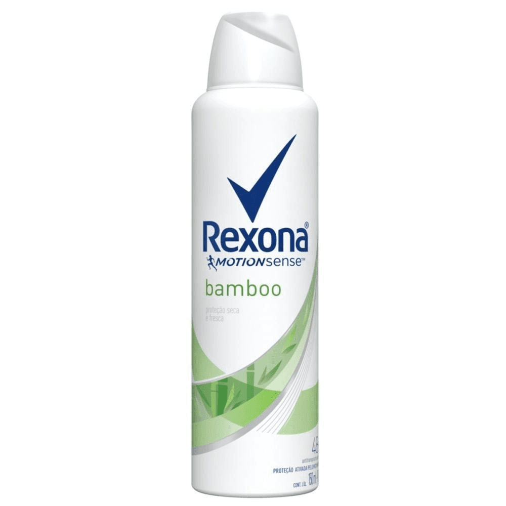 Desodorante Aerosol Antitranspirante Rexona Bamboo e Aloe Vera 150ml
