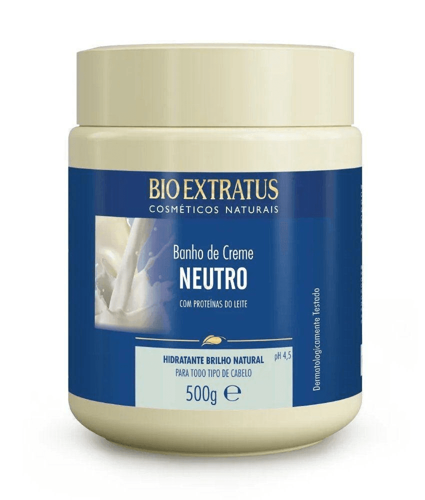 Banho de Creme Bio Extratus Neutro com Proteínas do Leite 500g   